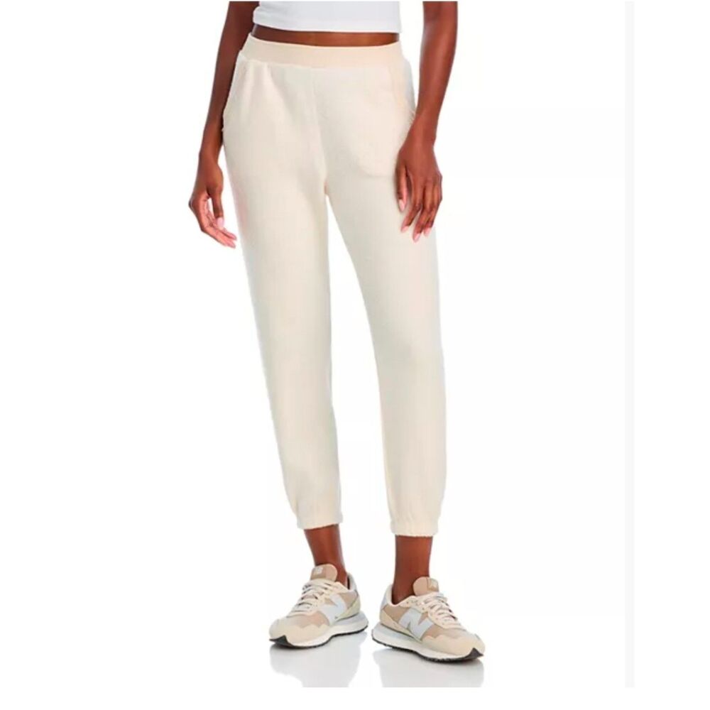 Vintage Havana Cream Reverse Fleece Joggers Size Small NWT